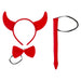 Halloween Dress Up Set | Party Accessories Decoration | Devil