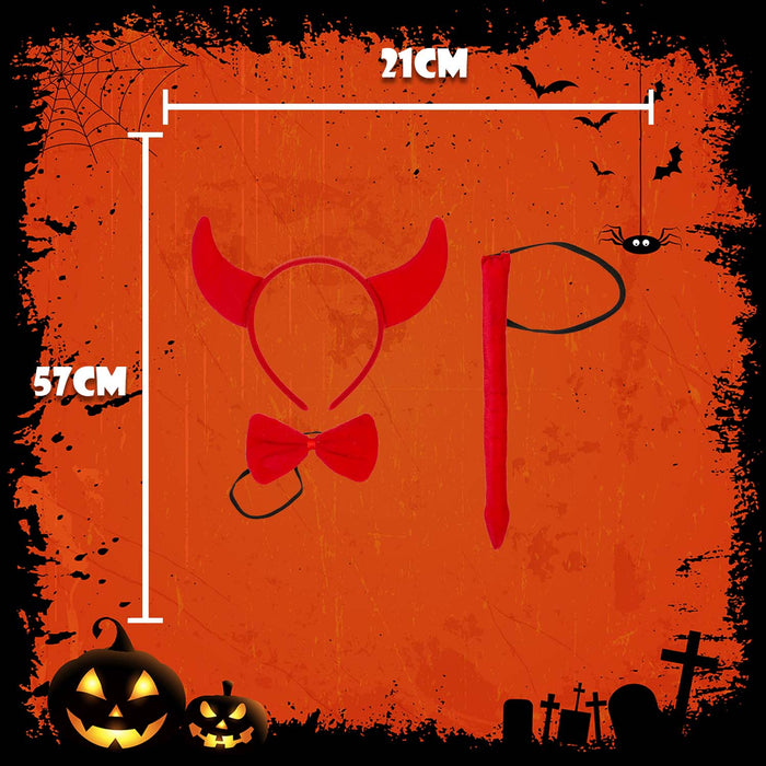 Halloween Dress Up Set | Party Accessories Decoration | Devil