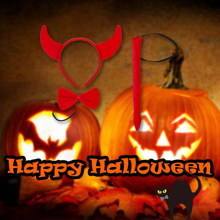 Halloween Dress Up Set | Party Accessories Decoration | Devil