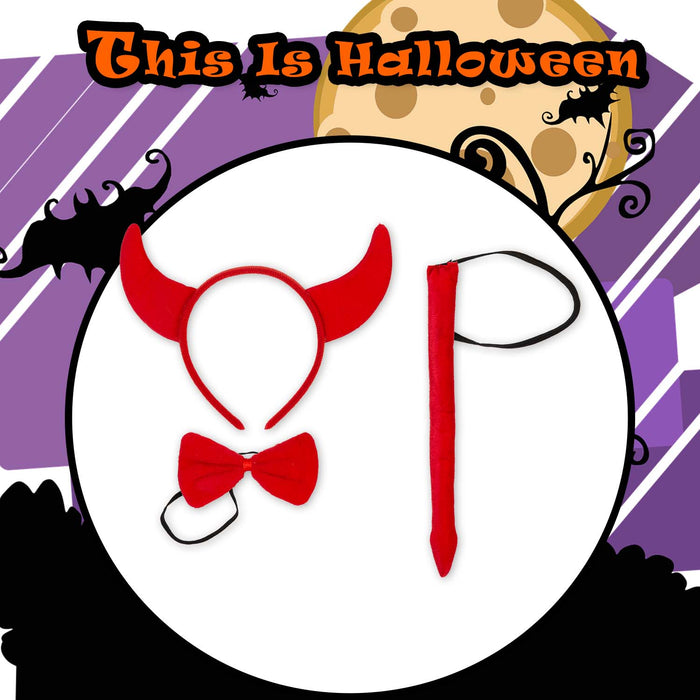 Halloween Dress Up Set | Party Accessories Decoration | Devil