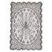Halloween Black Lace Place Mat | Party Accessories Decoration | Spider