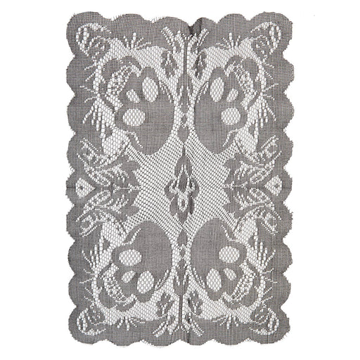Halloween Black Lace Place Mat | Party Accessories Decoration | Skulls