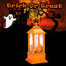 Halloween 22cm Light Up Lantern | Party Accessories | Black