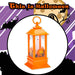 Halloween 22cm Light Up Lantern | Party Accessories | Black