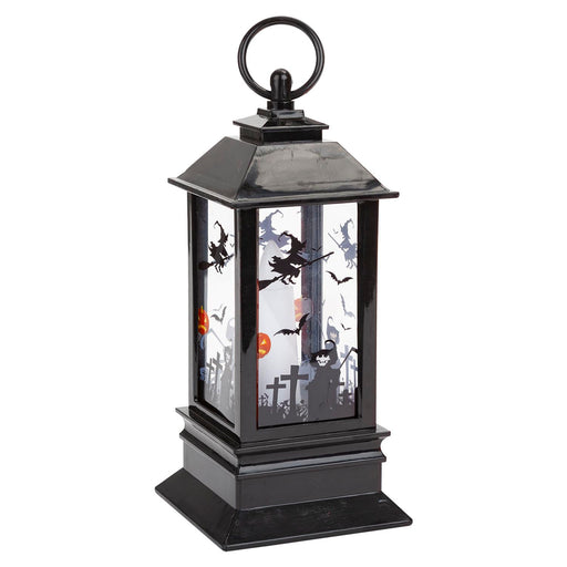 Halloween 22cm Light Up Lantern | Party Accessories | Orange