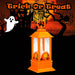 Halloween 14cm Light Up Lantern | Party Accessories | Orange