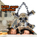 Halloween Skull With Chain | Party Accessories | Brushed Gold