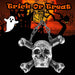 Halloween Skull With Chain | Party Accessories | Brushed Silver