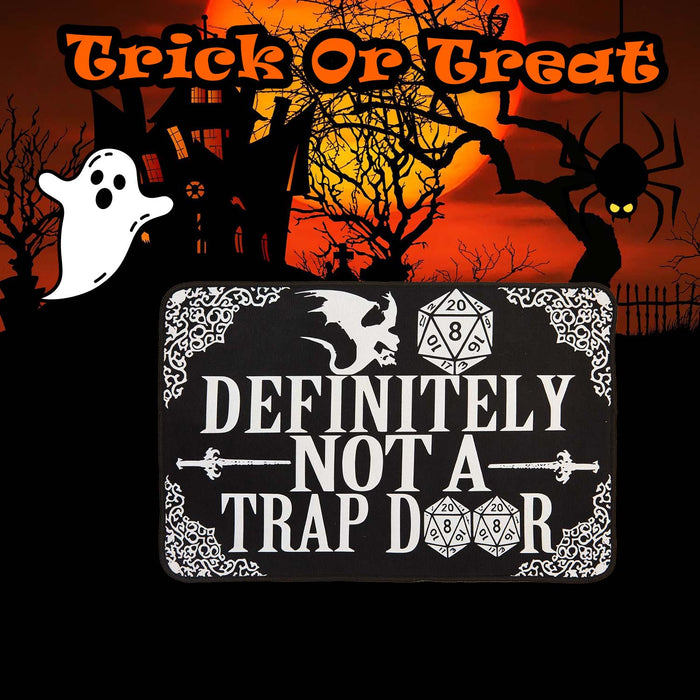 Halloween Door Mat | 60cm x 40cm | Party Accessories | Trapdoor