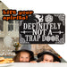 Halloween Door Mat | 60cm x 40cm | Party Accessories | Trapdoor