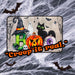 Halloween Door Mat | 60cm x 40cm | Party Accessories | Boo with Cat
