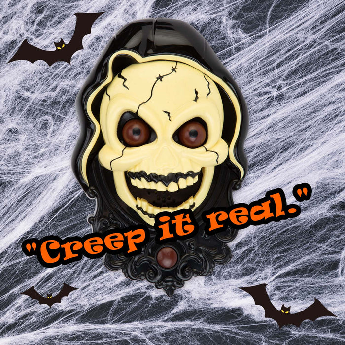 Halloween Spooky Talking Doorbell | Party Accessories | Skull