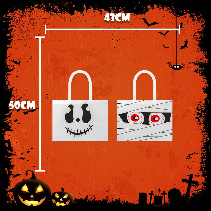 Halloween Bag | 40cm x 32cm | Party Accessories | Ghost-Mummy