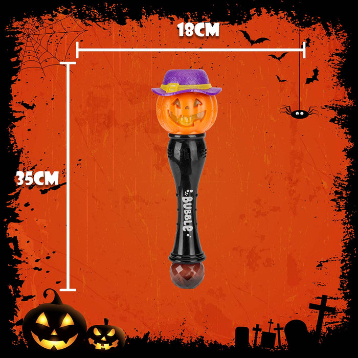 Halloween Musical Bubble Wand | Party Accessories Decoration | Pumpkin