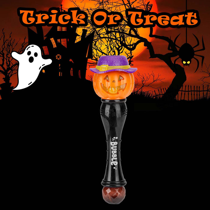 Halloween Musical Bubble Wand | Party Accessories Decoration | Pumpkin