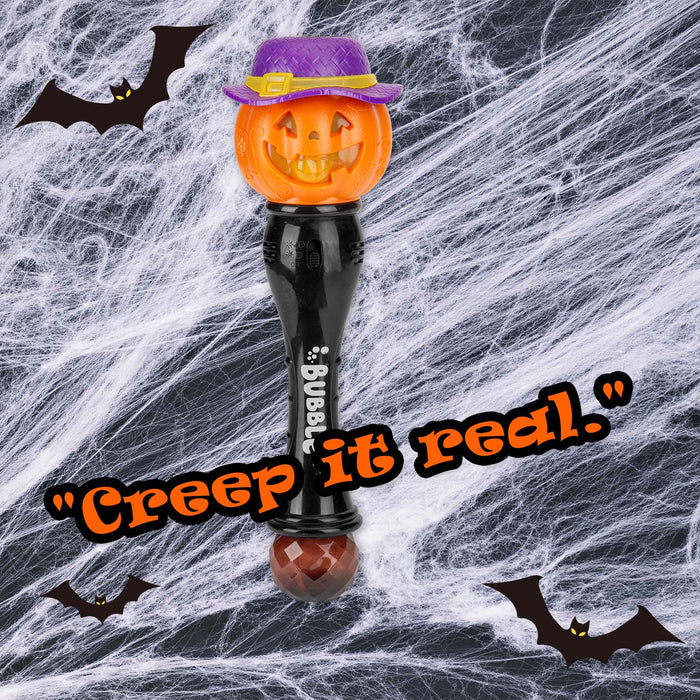 Halloween Musical Bubble Wand | Party Accessories Decoration | Pumpkin