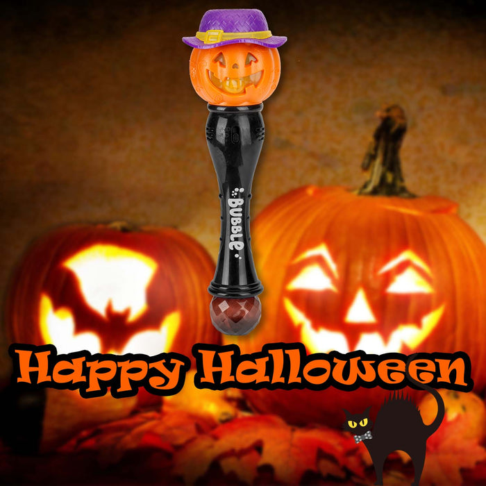 Halloween Musical Bubble Wand | Party Accessories Decoration | Pumpkin