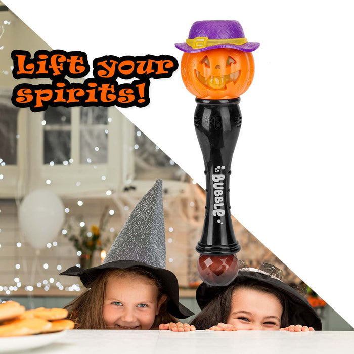 Halloween Musical Bubble Wand | Party Accessories Decoration | Pumpkin