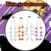Halloween 8 LED Necklace | Accessories | Bats-Skulls-Pumpkins-Ghost