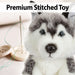 Husky Dog 30cm Plush Lifelike Toy - Natural World Collection