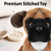 Boxer Dog 30cm Plush Lifelike Toy - Natural World Collection