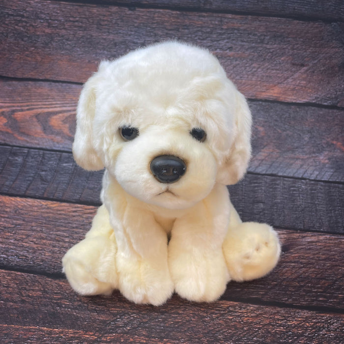 Golden Labrador 30cm Plush Lifelike Toy - Natural World Collection