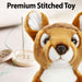 Woodland Deer 30cm Plush Lifelike Toy - Natural World Collection