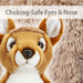 Woodland Deer 30cm Plush Lifelike Toy - Natural World Collection