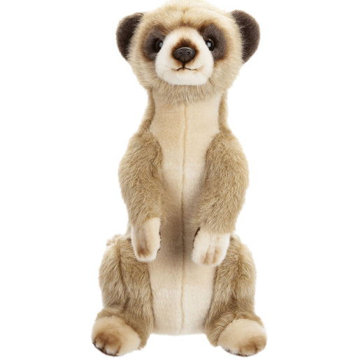 Desert Meerkat 30cm Plush Lifelike Toy - Natural World Collection