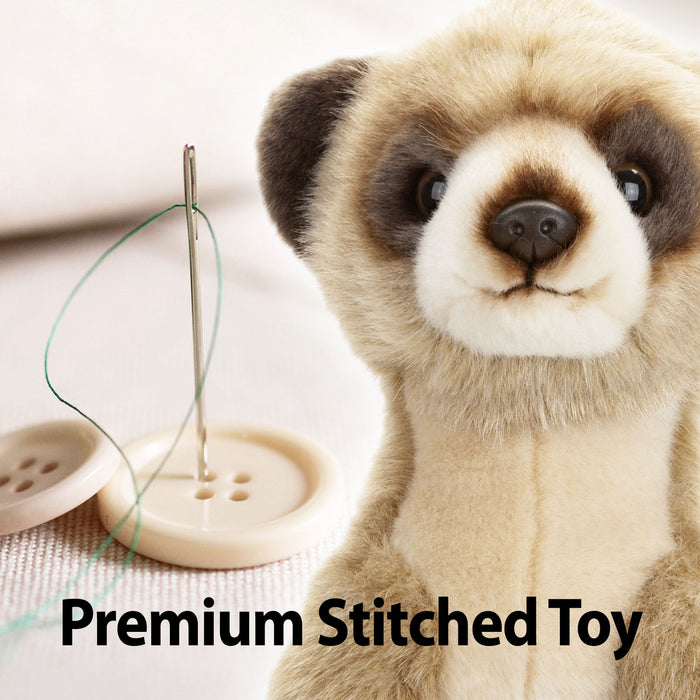 Desert Meerkat 30cm Plush Lifelike Toy - Natural World Collection