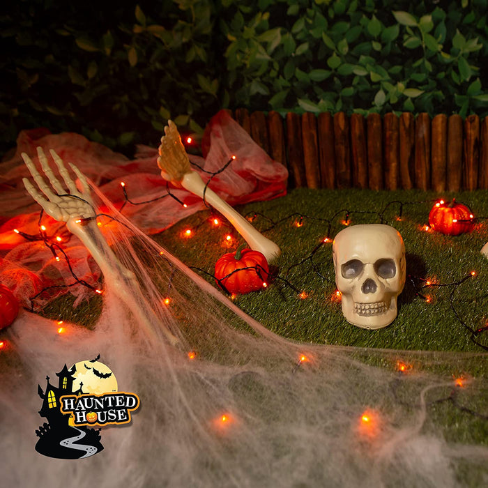 Halloween Buried Skeleton decoration - Outdoor Prop Spooky (5 Pieces)