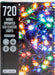 720 LED 9.35M Christmas Cluster Lights Coloured