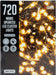 720 LED 9.35M Christmas Cluster Lights Warm White