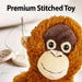 Hanging Orangutan 100cmPlush Lifelike Toy With Hook and Loop Hands - Cuddle Crew