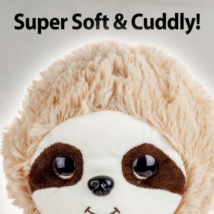 Hanging Sloth 85cm Plush Lifelike Toy With Hook and Loop Hands - Cuddle Crew