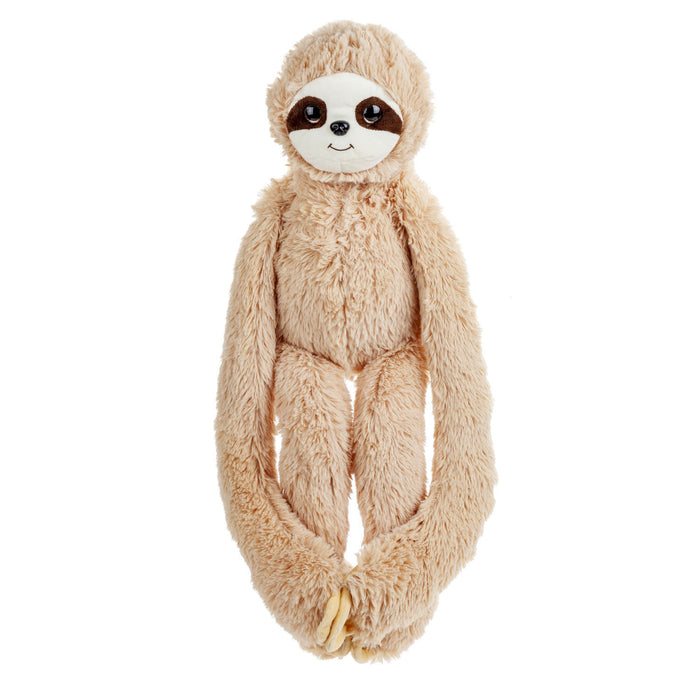 Hanging Sloth 85cm Plush Lifelike Toy With Hook and Loop Hands - Cuddle Crew