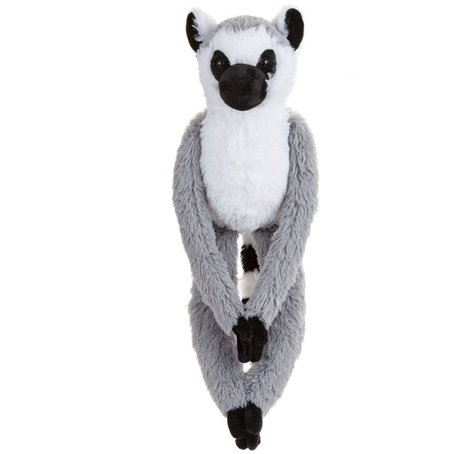 Hanging Lemur 50cm Plush Lifelike Toy With Hook and Loop Hands - Cuddle Crew