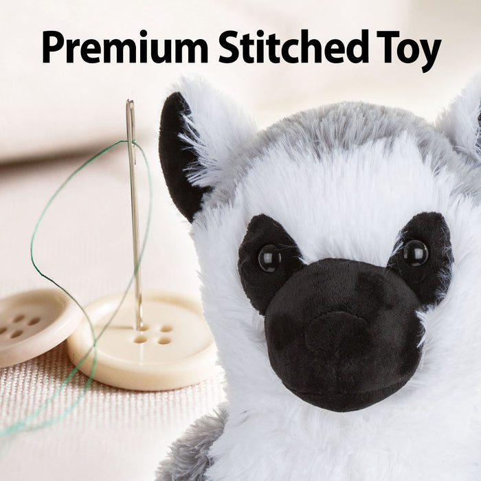 Hanging Lemur 50cm Plush Lifelike Toy With Hook and Loop Hands - Cuddle Crew