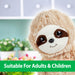 Hanging Sloth 50cm Plush Lifelike Toy With Velcro Hands - Cuddle Crew