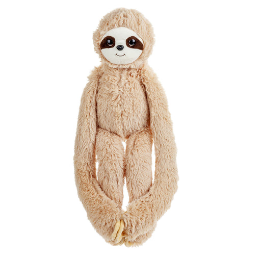 Hanging Sloth 50cm Plush Lifelike Toy With Hook and Loop Hands - Cuddle Crew