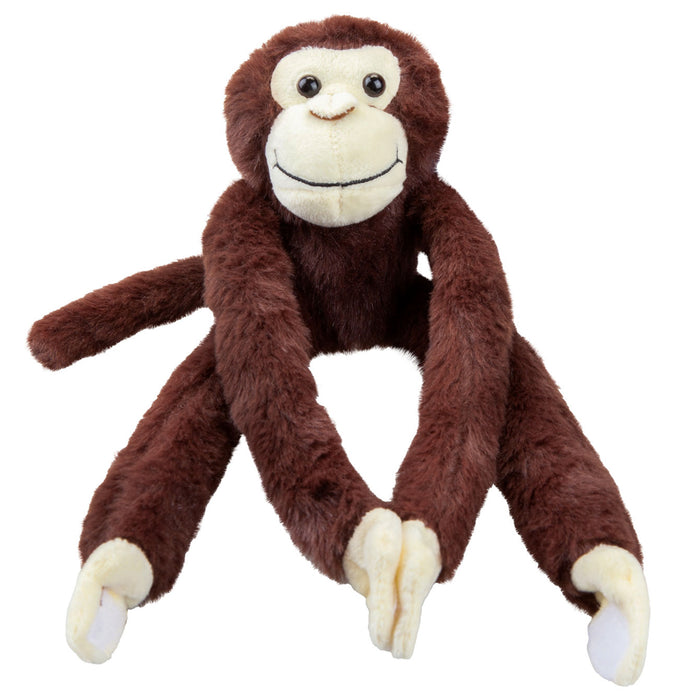 Hanging Monkey 50cm Plush Lifelike Toy With Hook and Loop Hands - Cuddle Crew