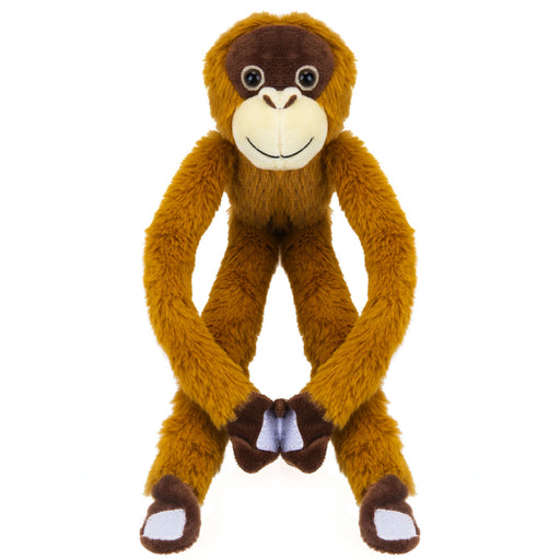 Hanging Orangutan 50CM Plush Lifelike Toy With Hook and Loop Hands - Cuddle Crew