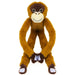 Hanging Orangutan 50CM Plush Lifelike Toy With Hook and Loop Hands - Cuddle Crew