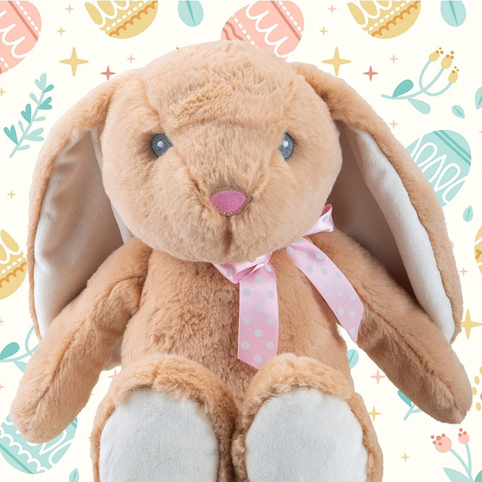 Sitting Floppy Pippin Rabbit Brown Colour 30cm