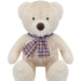 Brody Bear 40cm Plush With Scarf Premium Fluffy Toy - Cuddle Crew