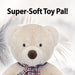 Brody Bear 40cm Plush With Scarf Premium Fluffy Toy - Cuddle Crew