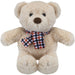 Brody Bear 23cm Plush With Scarf Premium Fluffy Toy - Cuddle Crew