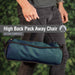 High Back Folding Camping Chair |Carry Bag| Indigo Blue