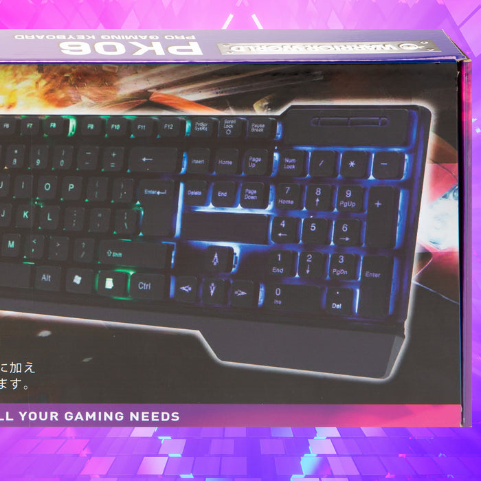 Pro Gaming Keyboard In Colour Box