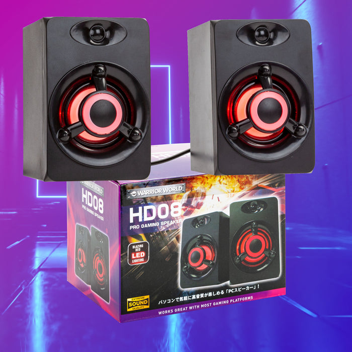 Pro Gaming Speakers In Colour Box